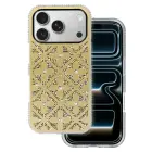 Flower Case vāks iPhone 16 Pro gold — Foto 2