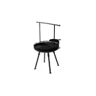 Barebones Cowboy Fire Pit Grill w/ Adjustable Legs Photo