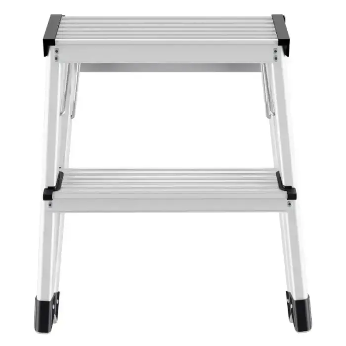 Folding step bench D60 StandardLine / aluminium / 2x2 steps Photo