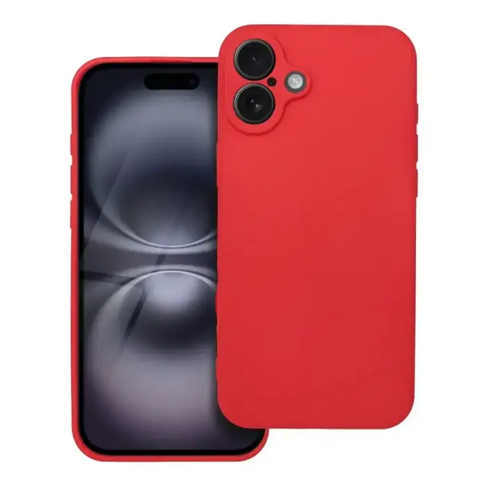 SOFT case for iPhone 16 Plus red