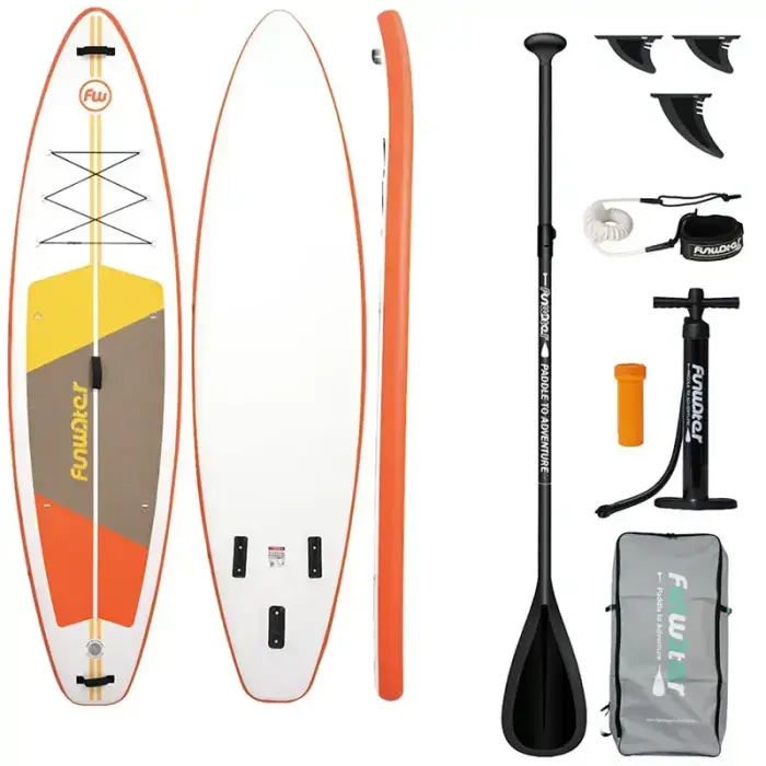 SUP-доска FunWater SUPFW69B 335см (оранжево-белая)