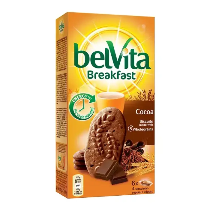 Печенье BELVITA с кусочками шоколада, 300 г