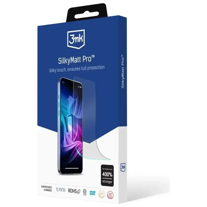 Matte protective film 3MK Silky Matt Pro for Apple iPhone 17 Pro Foto 6