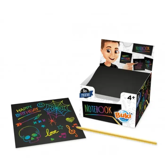 Scratch Notebook 150 scratch sheets, Buki
