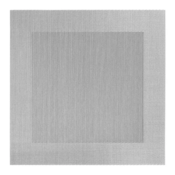 Table placemat 35x35 cm Latte silver Photo