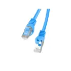 LANBERG CAT.6 FTP PATCH CABLE 0.25M BLUE FLUKE PASSED — Foto 1