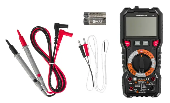 Ermenrich Zing TC21 Digital Multimeter Foto 5