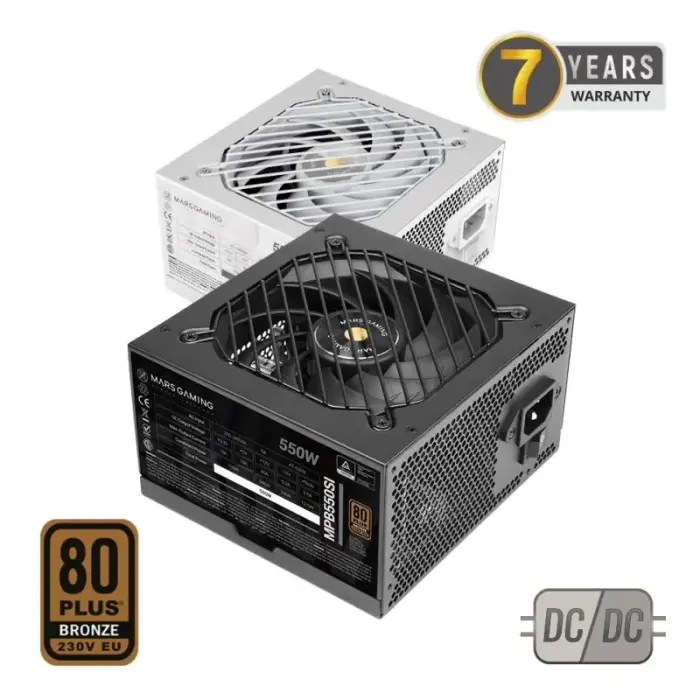 TACENS MARS MPB550SI 550W DC-DC 80PLUS Bronze barošanas bloks