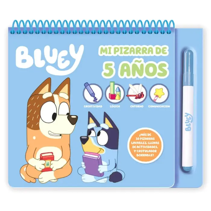 Spanish Bluey 5 Years board activities