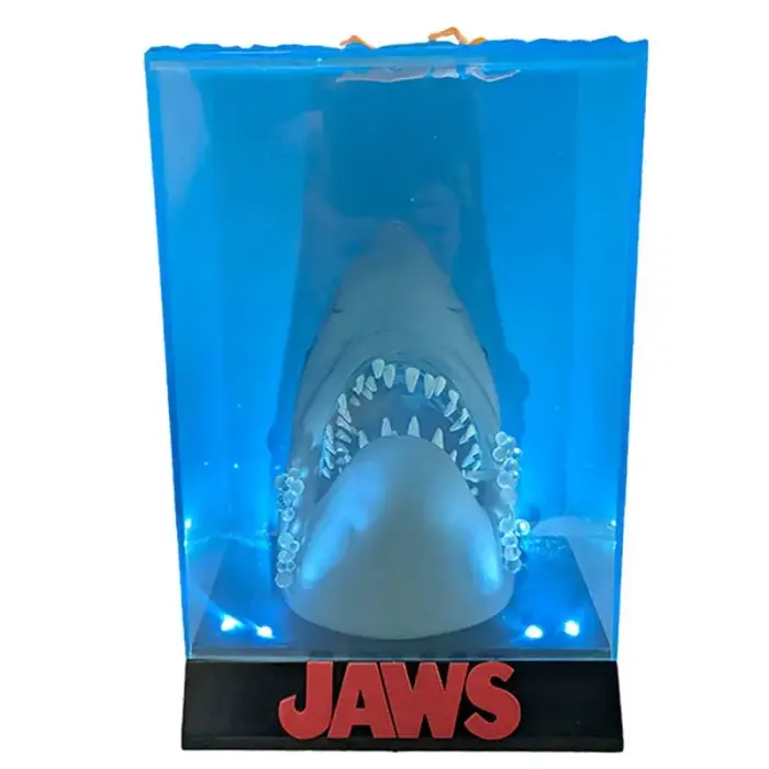 Jaws haide 3D posterfiguuri valgusti