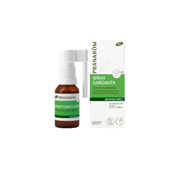 Pranarom Aromaforce rīkles aerosols, 15 ml
