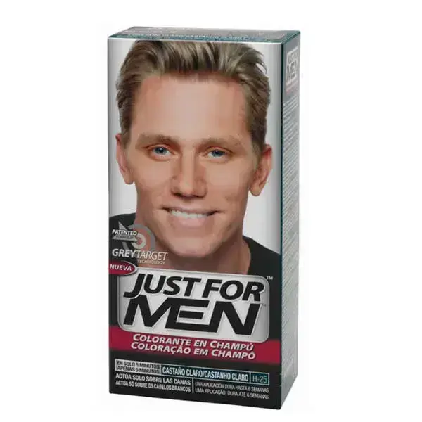 Just For Men Šampūnveida matu krāsa Gaiši brūna 66ml