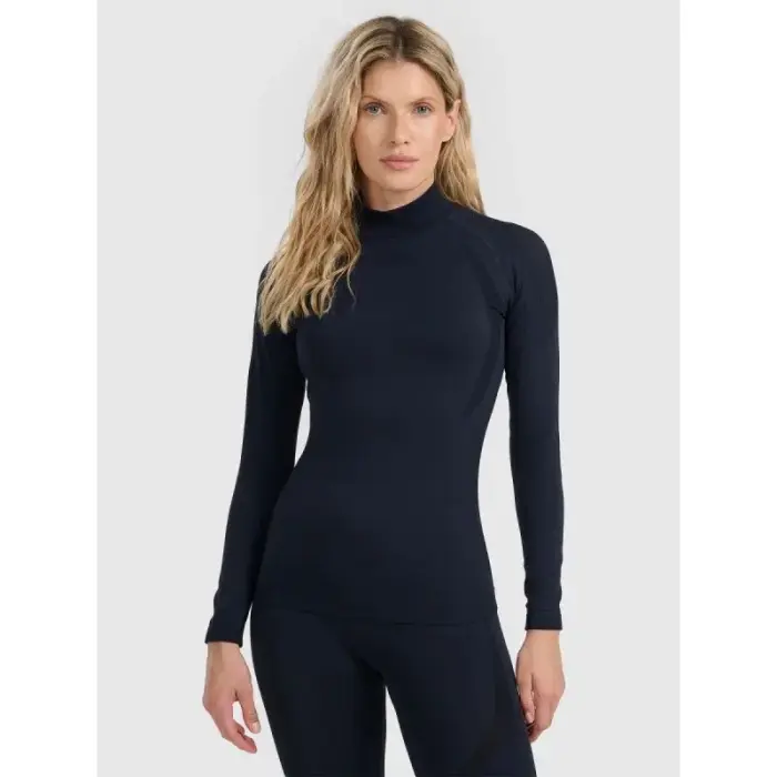 Women's seamless thermal underwear (top) 4F 4FWAW25USEAF216-20S - Size: XS/S