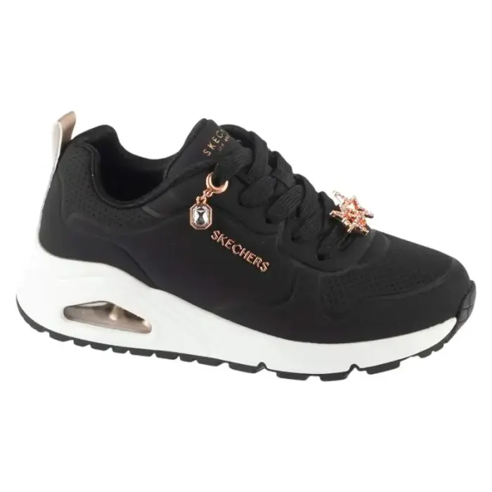 Skechers Uno Gen1 - Trendy Jewels 310562L-BKRG Black Size 31, size 36