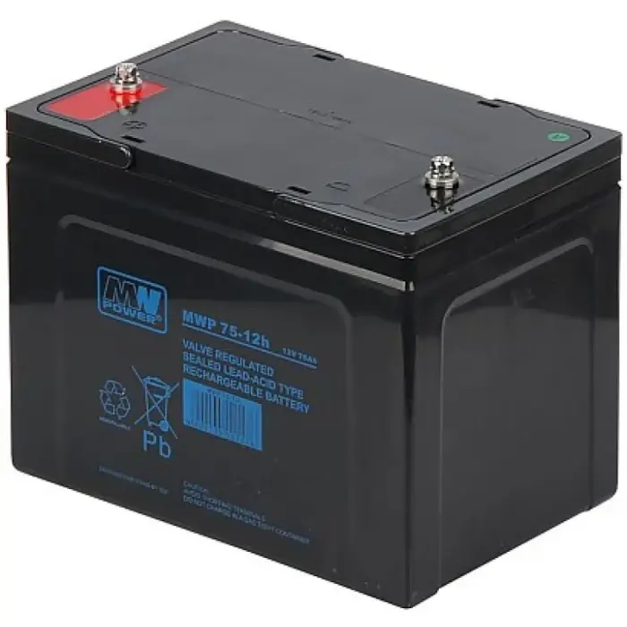 12V 75AH MWP battery