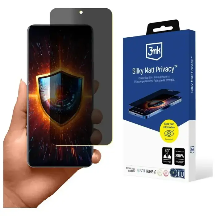 3MK Silky Matt Privacy aizsargplēve priekš Xiaomi 15 Ultra