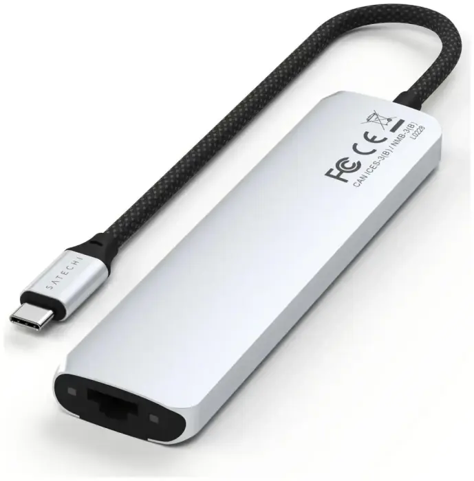 Adapter HUB 7in1 USB C Satechi Slim ST-P7SS silver Foto 5
