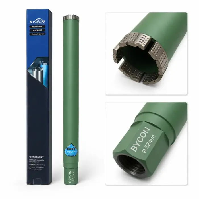 dimanta vainagurbis SHARK 52 mm x 450 mm 1 1/4" do betonu