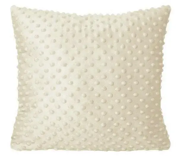 Decorative Pillowcase 40x40 cm Minky Beige