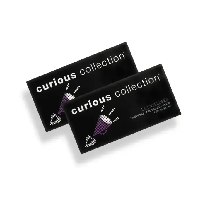 Aploksnes CURIOUS Metallic Super Gold 110 x 220mm 120g/m2, 20 gab./iepak.