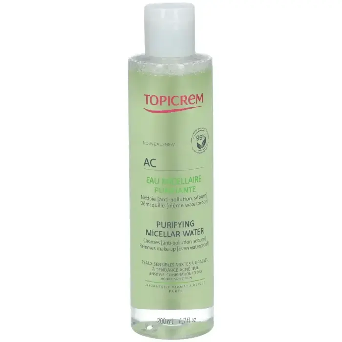 Topicrem AC Valomasis micelinis vanduo 200ml