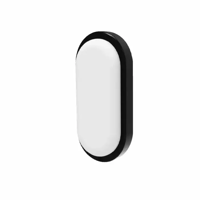 Riga Ovaalne LED Valgusti 12W 4000K IP65 Eurolight Must