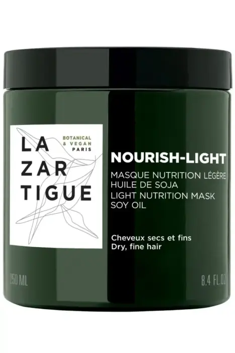Lazartigue, Nourish-Light, Vegan, Juuksehoolduskreem-mask, Niisutav, Pärast šampooni, 250 ml