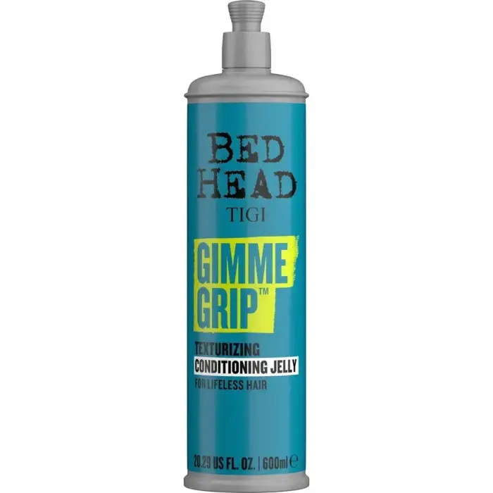 The New Gimme Griptm Conditioner From Bed Head. An Extraordinary Texturing Formulation, Designed And Used By Salon Professionals. The Salon Results And Experience In Your Home. If You Liked Bed's Fully Loaded Conditioner Head, You’ll Love Gimme Grip! Formulated With Fiber Thickening Technology That Hydrates, Conditions And Thickens Hair Fibers For A Brighter Hair, With Conditio...