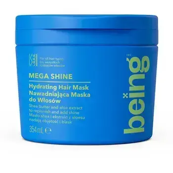 Being Mega Shine Hydrating Hair Mask - Maska na vlasy 354ml