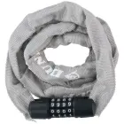 DUNLOP BICYCLE LOCK CHAIN WITH CODE 120CM LENGTH - GRAY — Foto 2