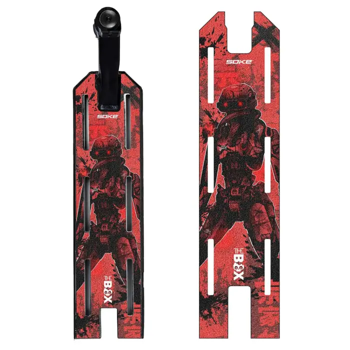 Шкурка для трюкового самоката Soke 52x13cm Red Cyber
