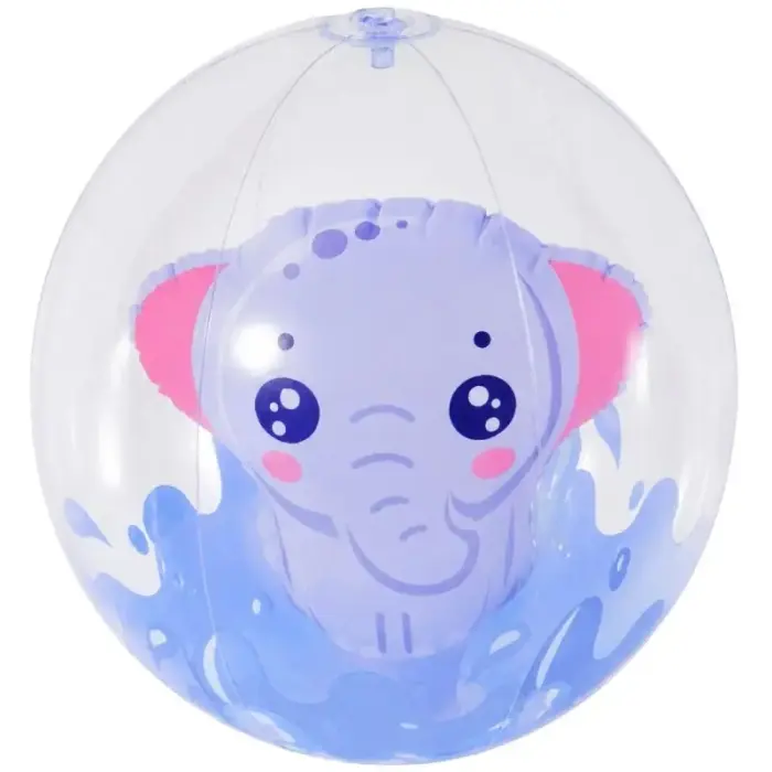INFLATABLE BEACH BALL 50 CM ELEPHANT 53198