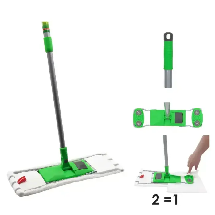 Grindų šepetys 60cm su teleskopine rankena