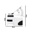 Mini microscope phone lens zoom 60x — Photo 7