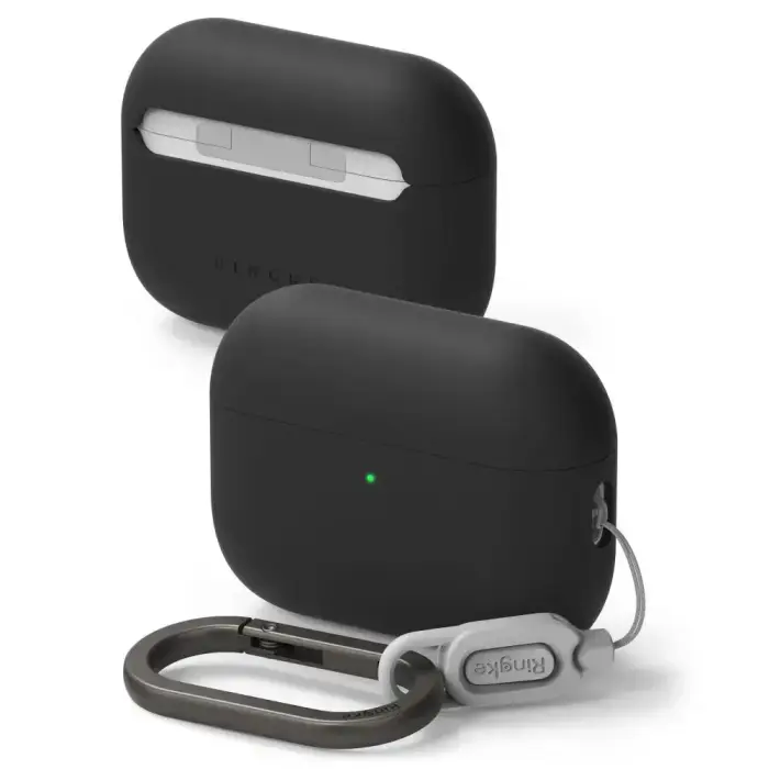 Ringke silikoninis dėklas Apple AirPods Pro 3, juodas