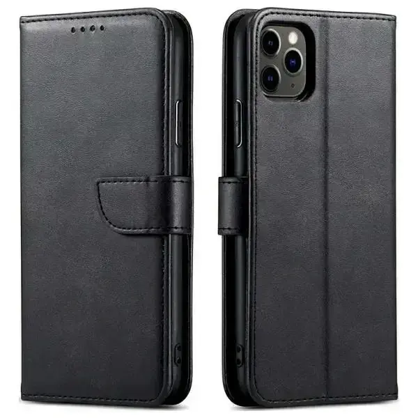 Marv Wallet dėklas Motorola Moto G54 5G Juodas