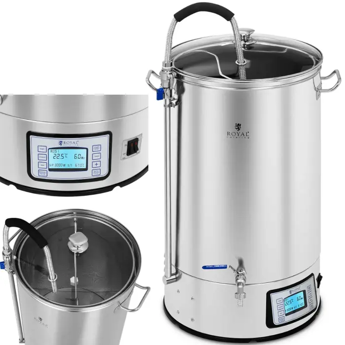Royal Catering RCBM-42N Alus brūvēšanas katls 60L 3000W