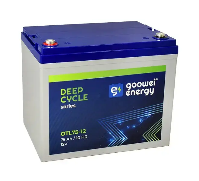 Backup VRLA GEL battery 12V/75Ah battery (OTL75-12)