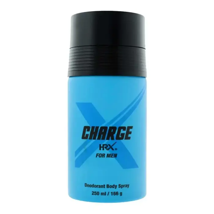 Hrx Charge dezodorantas purškiklis vyrams, 250 ml