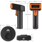 Qoltec Wireless barcode reader and QR code scanner | 1D 2D | 2.4G | + docking station — Photo 17