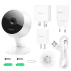 Indoor camera Hoco 3MP Full HD D3 white Photo