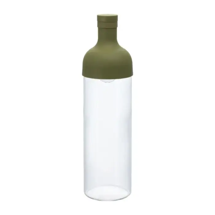 HARIO Cold Brew Tea 750ml Filter Bottle, Dusty Green