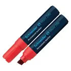 Permanent marker SCHNEIDER Maxx 280 chisel tip, red — Photo 1