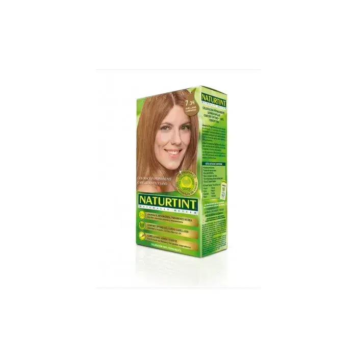 Naturtint 7.34 Pastāvīgā matu krāsa bez amonjaka 150ml