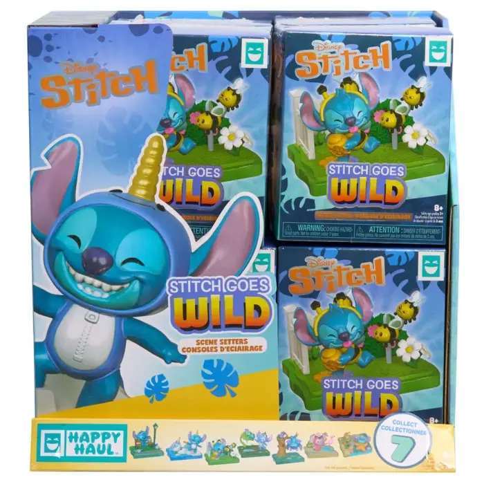 Disney Stitch Goes Wild assorted surprise capsule stage figure