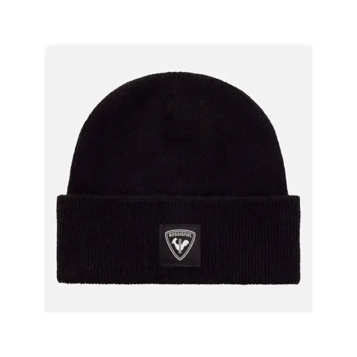 Black ROSSIGNOL Corporate T Beanie - Size: TU