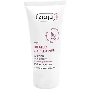 Ziaja Dilated Capillaries Soothing Day Cream SPF 10 - Pleťový krém 50ml