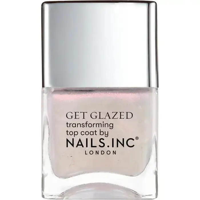 Nails.Inc, лак для ногтей - Better on Top Get Glazed (трансформирующее верхнее покрытие) 14 мл