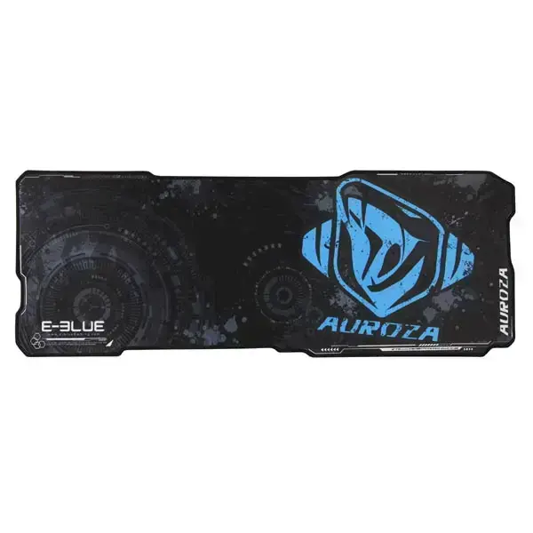 E-Blue Auroza XL žaidimų pelės kilimėlis – juodas/mėlynas, 800x300mm