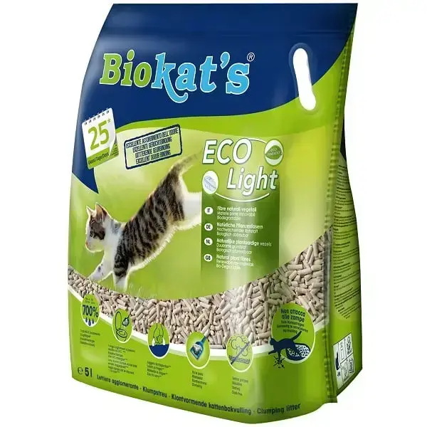 Gimborn Biokat's ECO Light bioloģiskās kaķu smiltis 5L
